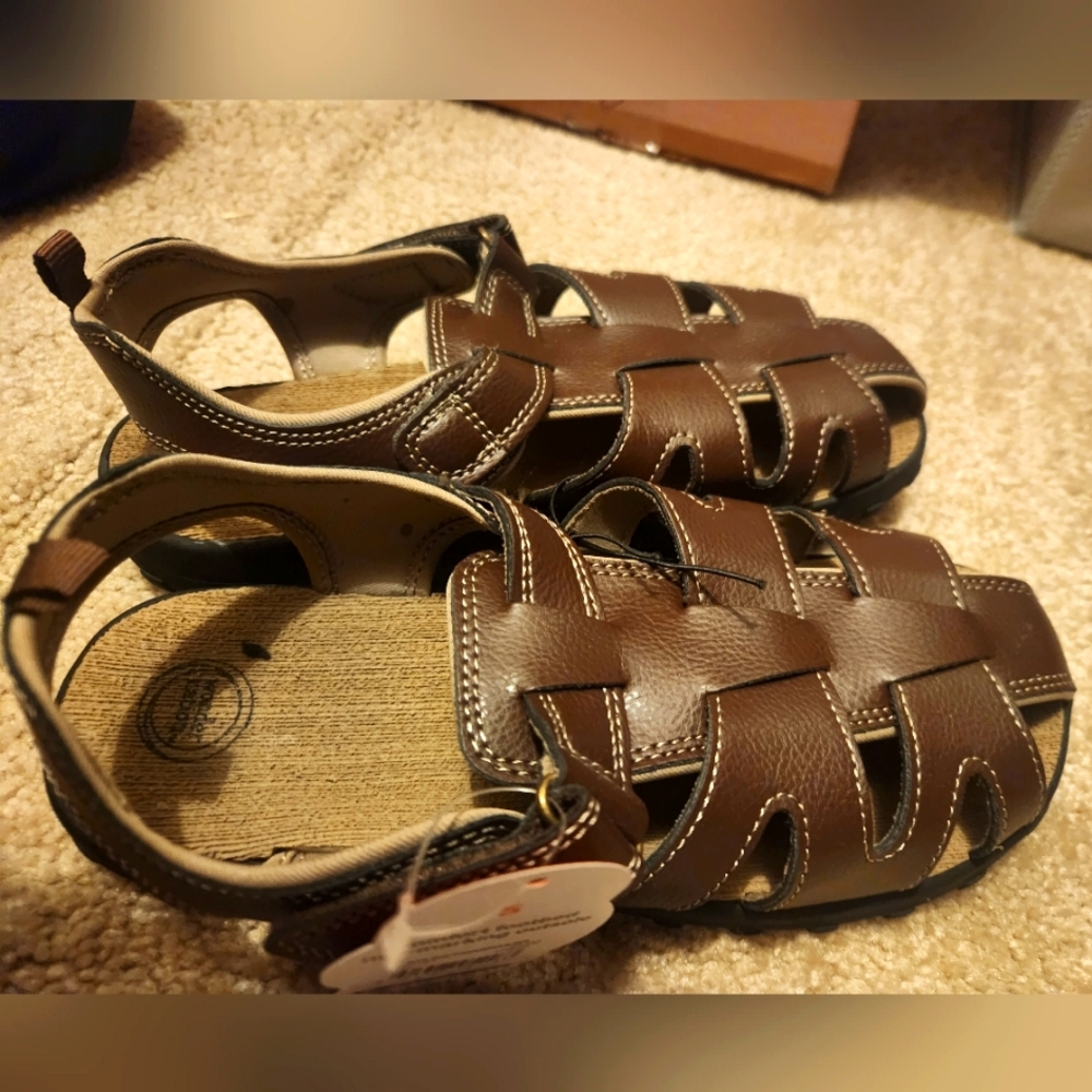 New Brown Sandles